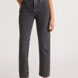 Everlane Women's Gray “The 90s Cheeky Jean” Sz 25 crop